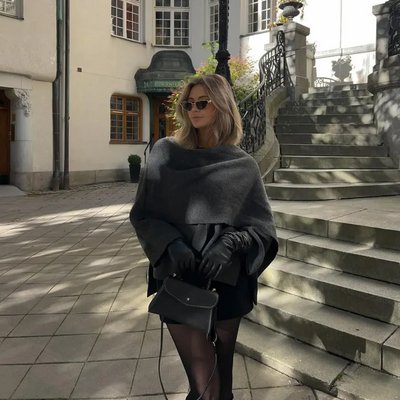 Montiqeu™ | Elegant draperet jakke