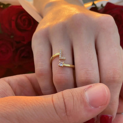 Aurélia™ | Ring med initialer