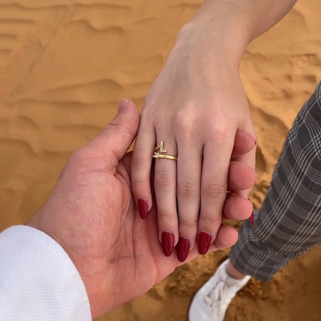 Aurélia™ | Ring med initialer