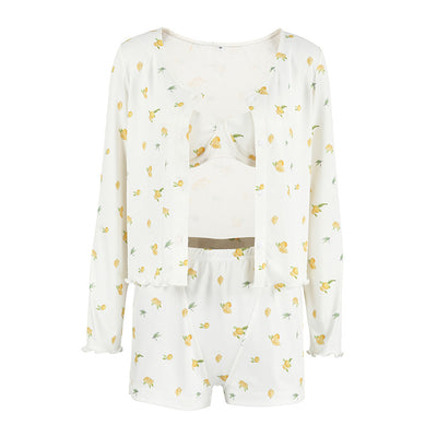 Kate™ | Lemon Bliss Pyjamas-sæt