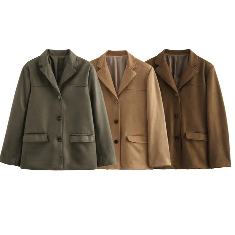 Sasha™ | Vintage ruskindsjakke