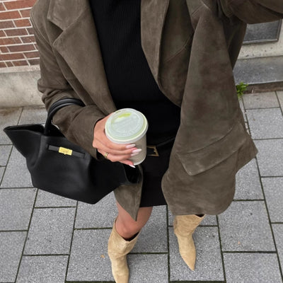 Sasha™ | Vintage ruskindsjakke
