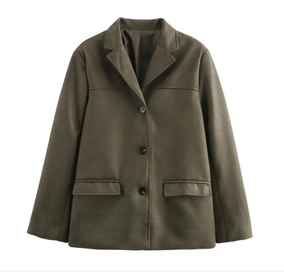 Sasha™ | Vintage ruskindsjakke