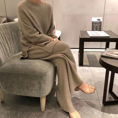 Elva™ | Elegant strikket todelt sæt