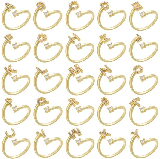 Aurélia™ | Ring med initialer